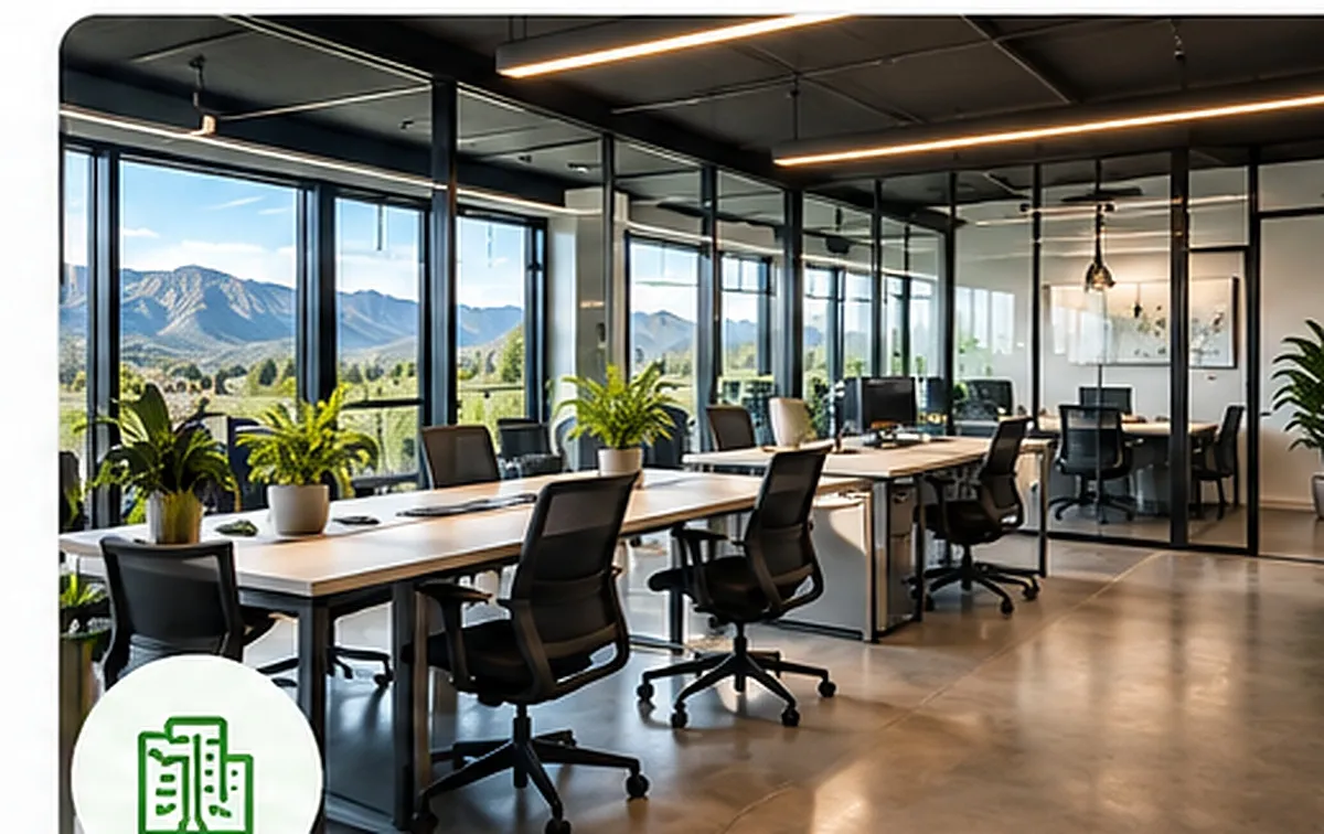 Clean commercial office